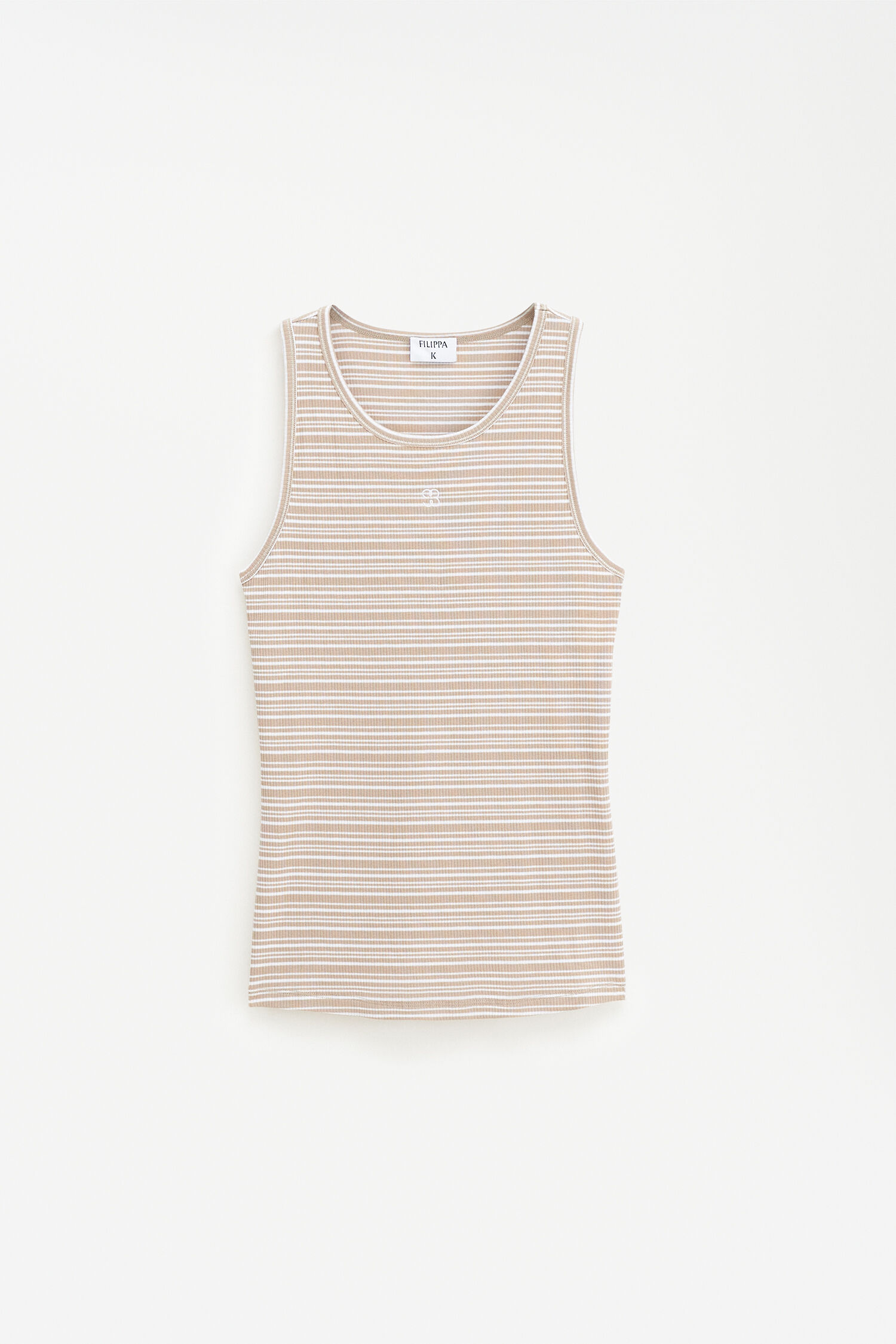 Striped Fine Rib Tank